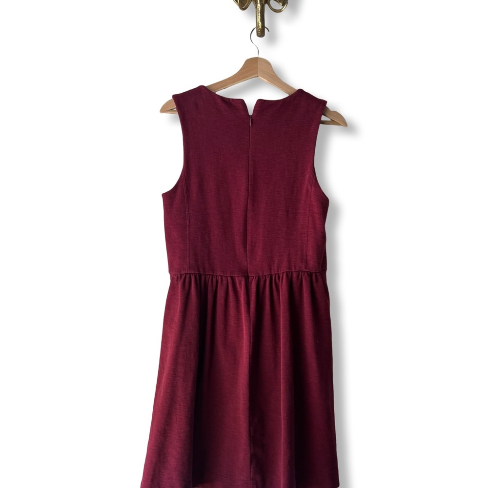 J.crew | Sleeveless Women’s Dress | Size M | Color: Burgundy